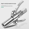 High-Pressure Self-Locking Grease Gun Nozzle with Pliers-Type Head for Manual/Electric/Pneumatic Applications