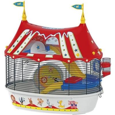Cușcă pentru hamster Circus Fun 49,5*34*42,5 cm - Roșu -