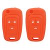 Cocolockey Silicone Rubber Car Key Cover Case For Chevrolet Cruze Aveo Malibu Cruze Spark Sail For Buick Keys Protection Holder