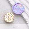 Copper Wax Seal Stamp Retro Moon Star Sealing Wax Stamp Head For Wedding Invitation Gift Packaging Cards Metal Head