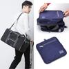 Portable Foldable Travel Bag with Large Capacity and Trolley Handle Attachment