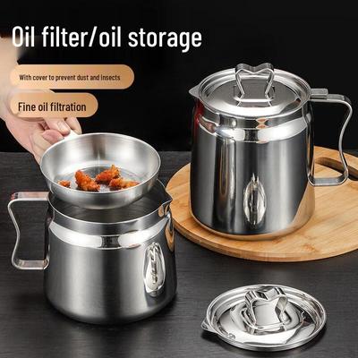 Zhenggang 304 Stainless Steel Oil Filter Pot