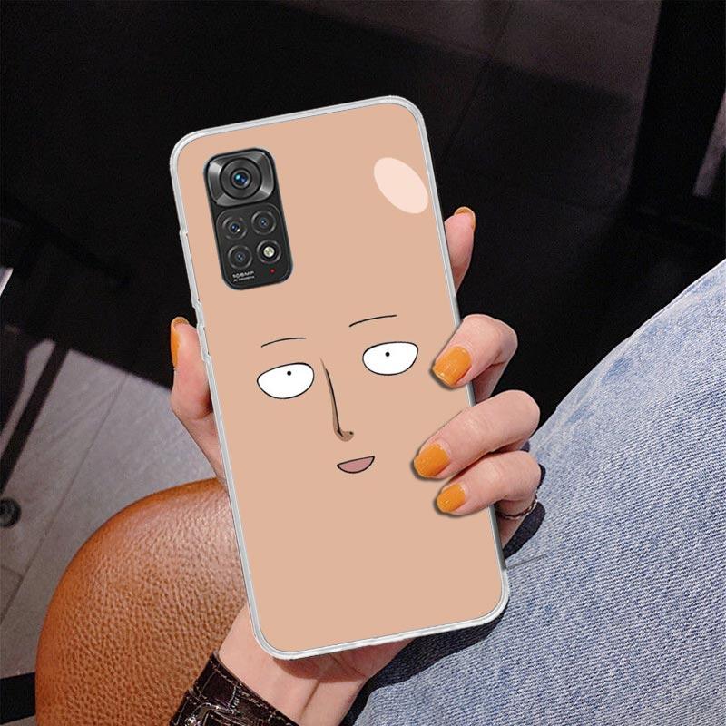 Anime One-Punch Man Phone Case For Xiaomi Redmi Note 15 14 13 12S 12 11 Pro Plus 14S 11S 11E 10 10S 11T 5G Personalized Cover Re