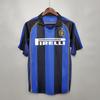 9798 Serie A Inter Mailand Heimfußballtrikot Nr.. 10 Groß Rosa Morano Djokav Retro-Trikot