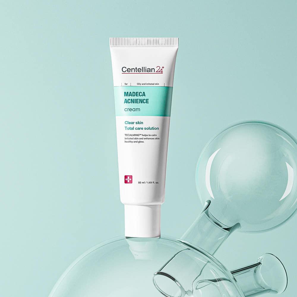Centellian24 Madeca Acnience Cream Pore Clarifying Exfoliating 50ml Korean Skincare Face Moisturizer