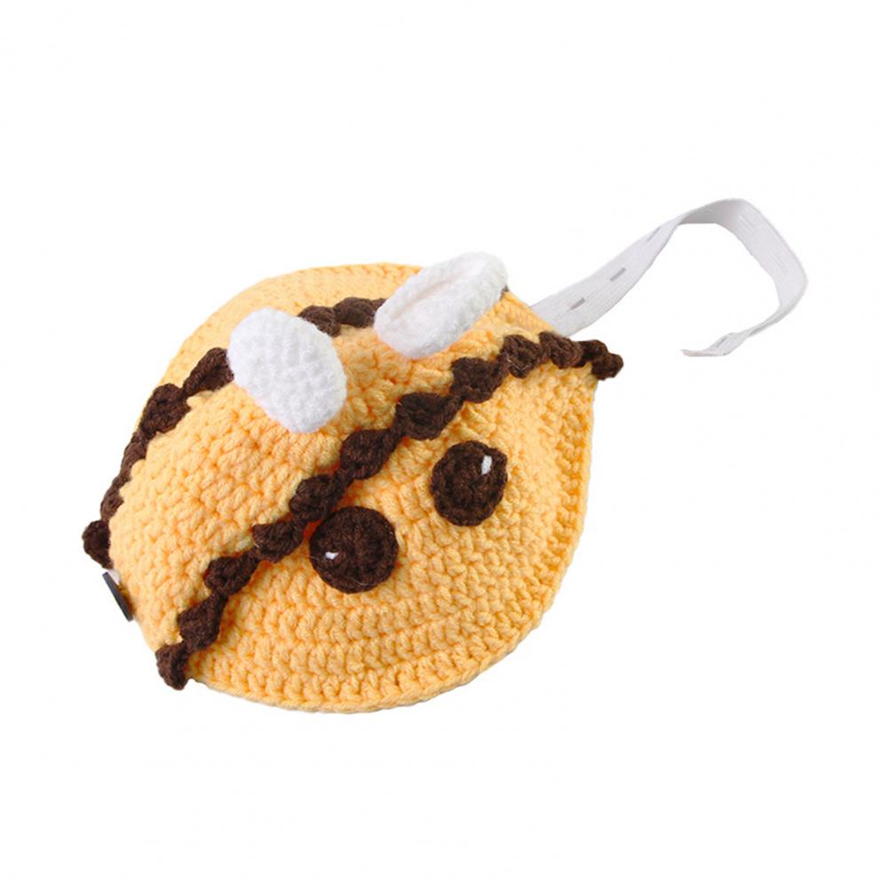 Handmade Knitted Turtle Sweater Winter Warm Pet Clothes for Small Animals Cute Tortoise Apparel Accessory