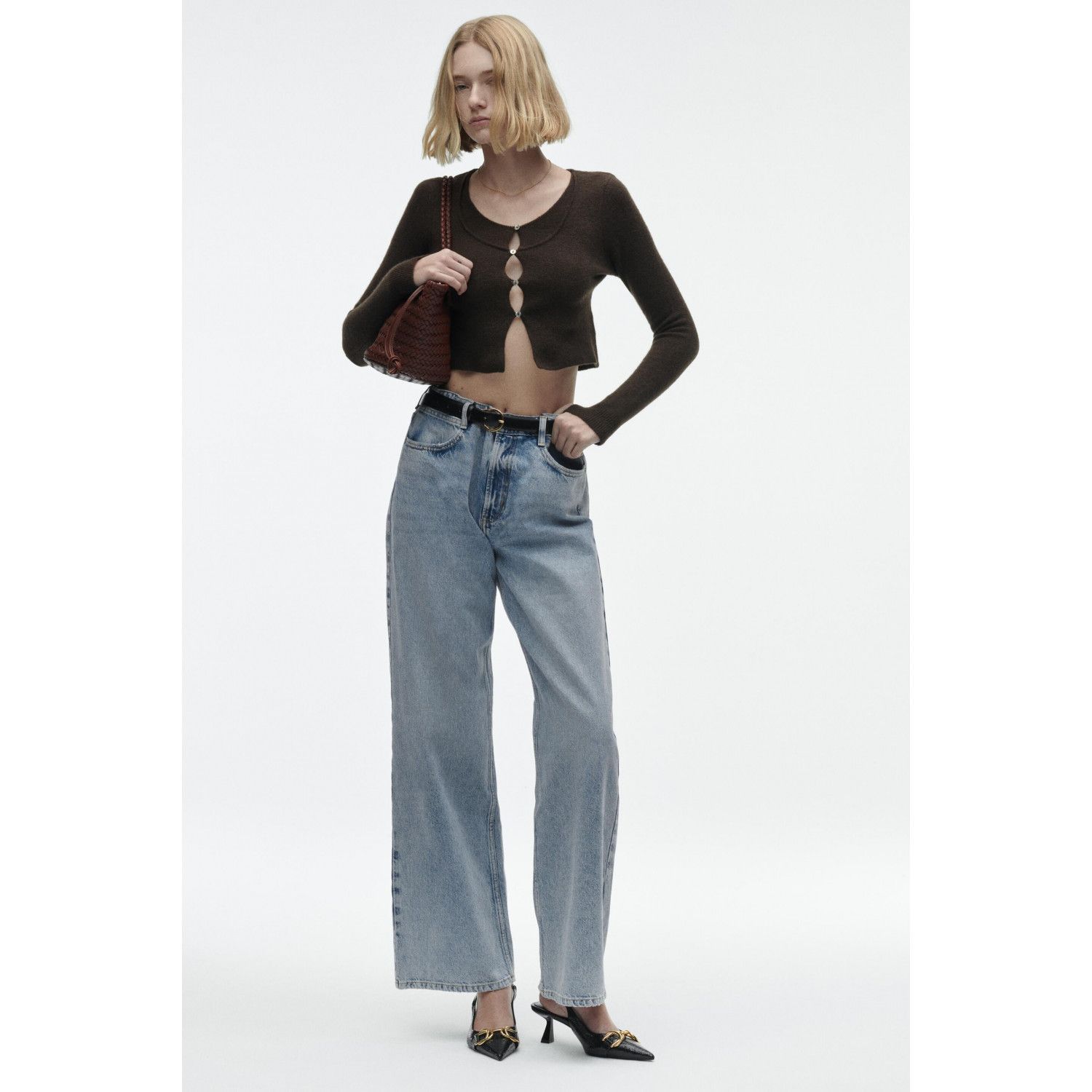 

EMBELLISHED HEELED SLINGBACK SHOES