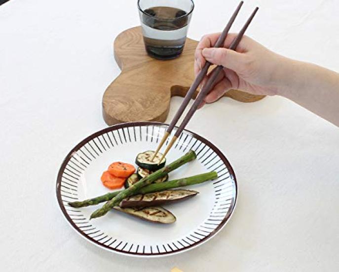 Cutipol GOA Brown Gold Chopsticks and Chopstick Rest Set G029BGB