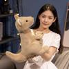22/35cm Mother and Child Kangaroo Doll Simulation Doll Plush Toy Handmade Doll Cartoon Anime Cute Pillow Cushion Home Decoration