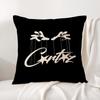 Fashion Brand C_Corteizs Pillow Case Natural Linen Organic Fabric Double-Sided Printing Breathable Perfect For Home Decor