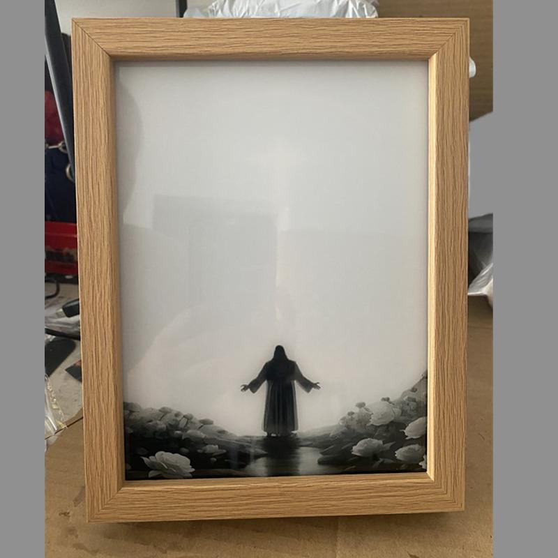 Inspirierende Jesus Malerei Lampe Nachtlicht Geschenk für Geburtstag Christlich