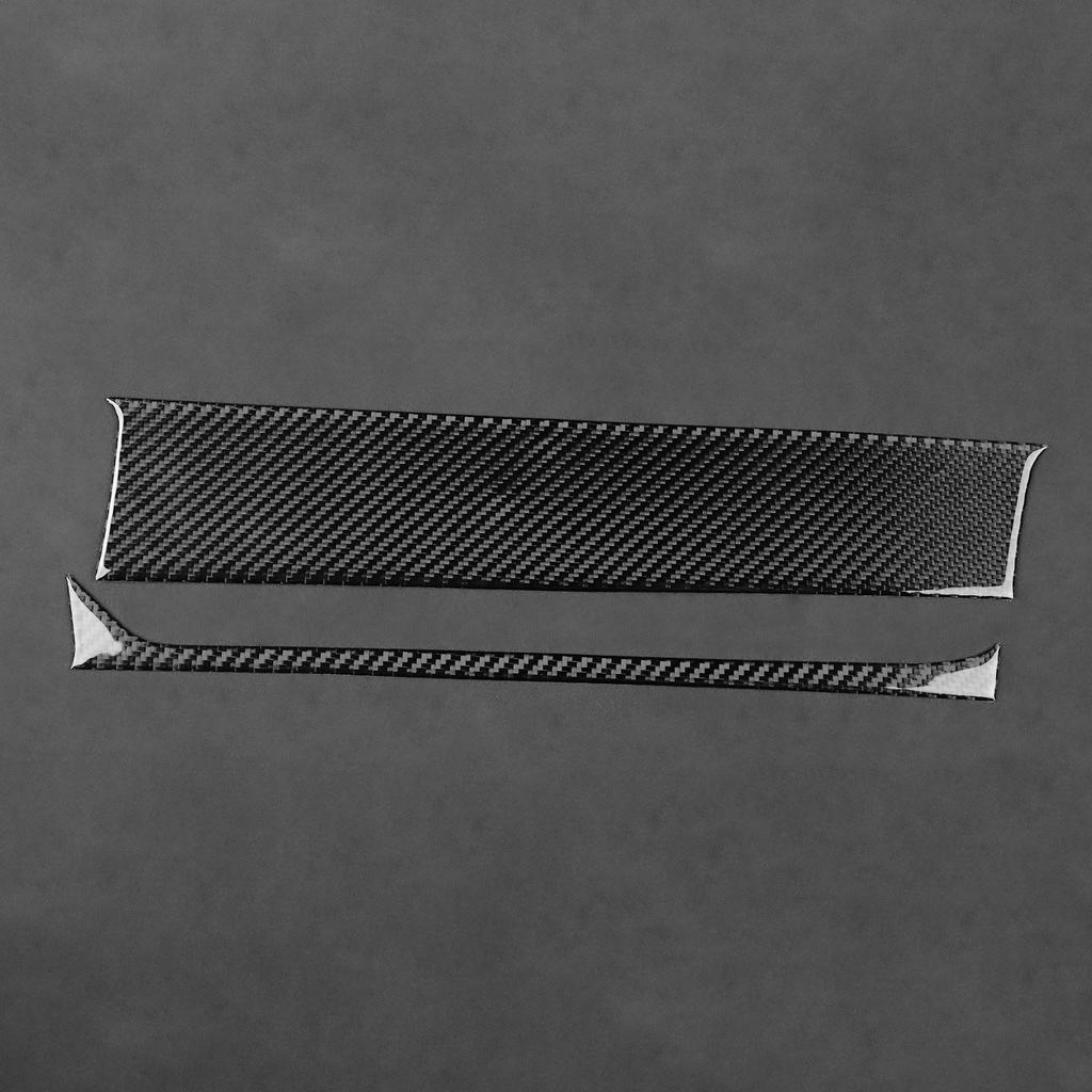 For Volvo XC60 2018-2025 Carbon Fiber Co-pilot Dashboard Instrument Panel Trim Cover Car Accessories Interior Decoration Sticker