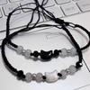 Black Cat White Cat Bracelet Exquisite Handmade Niche Woven Hand Rope Versatile