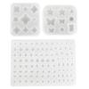 Fashionable Earring Sturdy Silicone Mould Set Accessory Portable for Stylish Jewelry Making Resin Casting Set