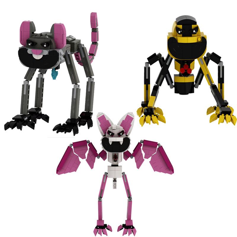 New Nightmare Critter Building Blocks Toy Horror Game Critter Construction Toy Birthday Christmas Gift