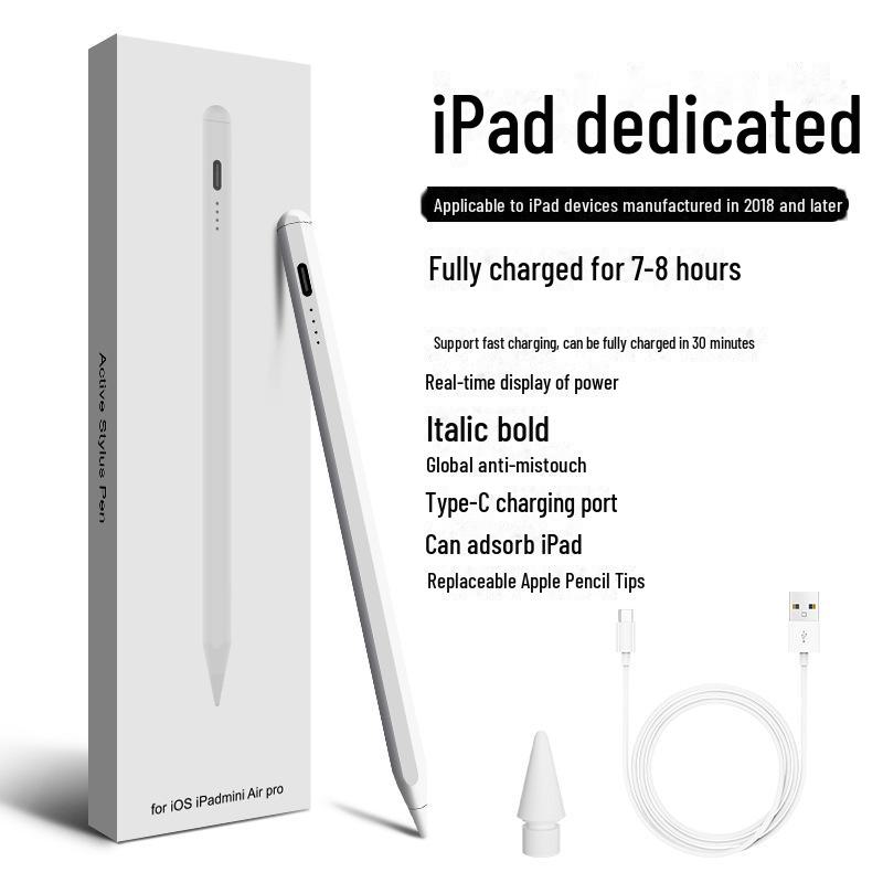 Universal Capacitive Stylus for Android, Apple, Tablets, iPad & Mobile Phones
