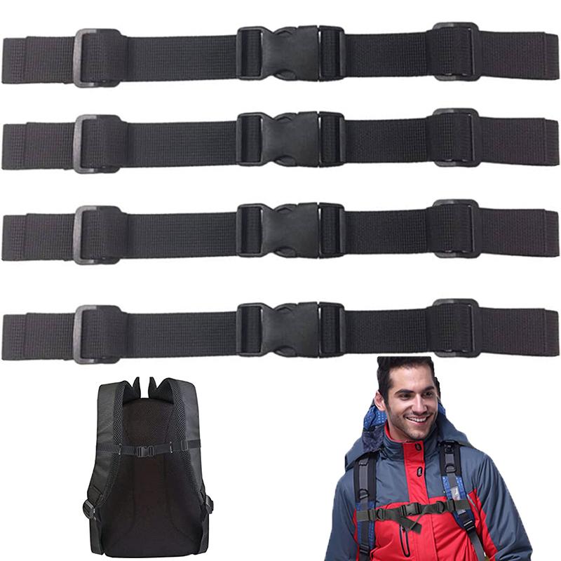 Backpack Chest Bag Strap Harness Adjustable Shoulder Strap for Bag Camping Tactical Bags Straps for Backpack Accessories