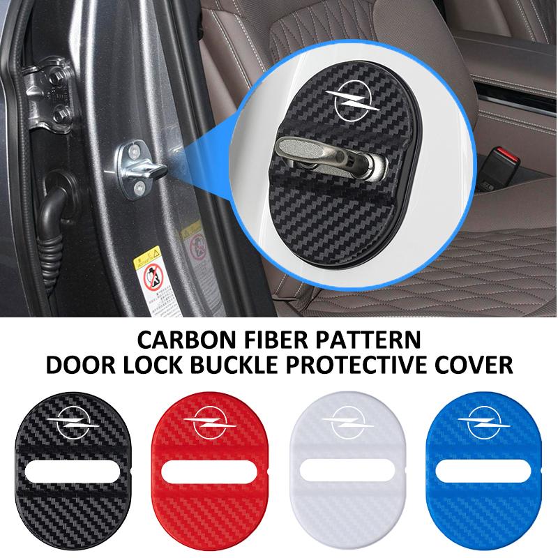 Style de Voiture Cache-serrures de Porte de Voiture Imperméables Anti-rouille Protection Pour Opel Insignia Corsa Grandland Antara Zafira Mokka Ampera