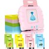 KOKODI Talking Flash Cards for Toddler Girls Toys Age 3+, Speech Therapy Toy 224 Sight Words Speech Therapy Toys Learning Alphabet Educational
