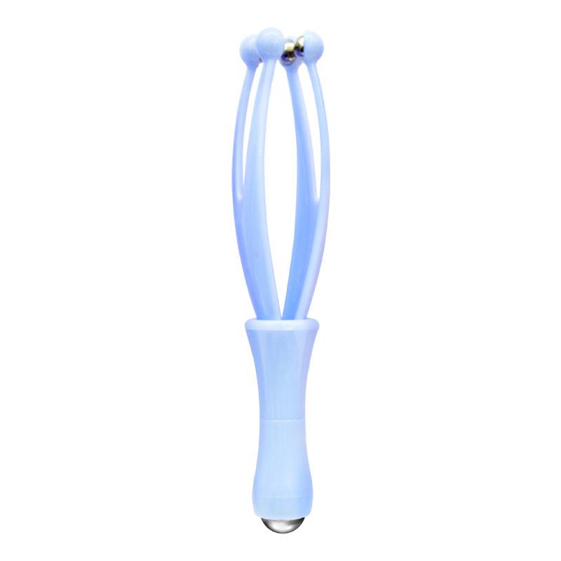 4 rolos de aço bola dedo massageador mini dedos articulações massageador com alça para dedo circulação sanguínea e relaxamento muscular