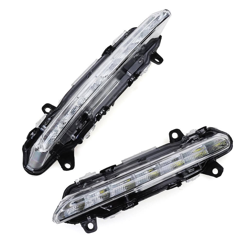 New LED DRL Pair Front LED Fog Lamps Light For Mercedes-Benz S-Class W221 S350 S450 C350 R350 Facelift 2009-2013 Fog Lamps