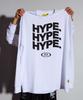 OKENS SEOUL [Hyp X 3] Long Sleeve T-Shirt White (2024)