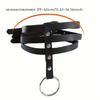 Gothic One Shoulder Suspenders Straps, Women'S Collar Pairing Punk Chest Harness Set, Fashion Pu Leather Harness Belt.
