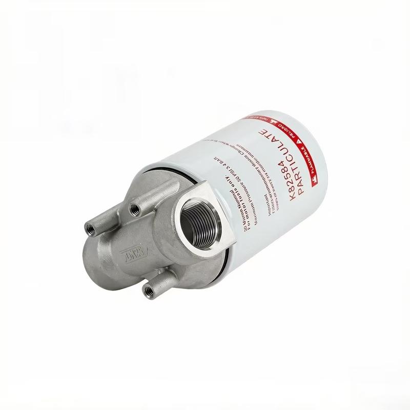 High Flow Fuel Water Separator Spin-On Filter K82584 R18189-30 25GPM 1 Inch NPT 30 Micron For Diesel Transfer Pump