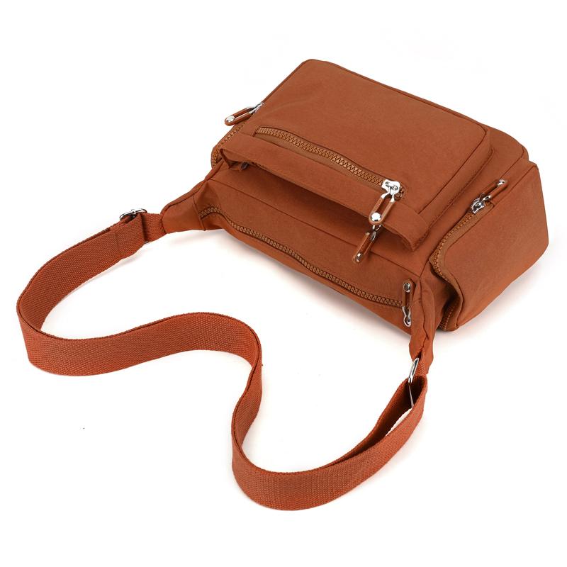 Crossbody Bag Large Capacity Outdoor Commuter Women's Bag Lightweight Nylon Shoulder Bag