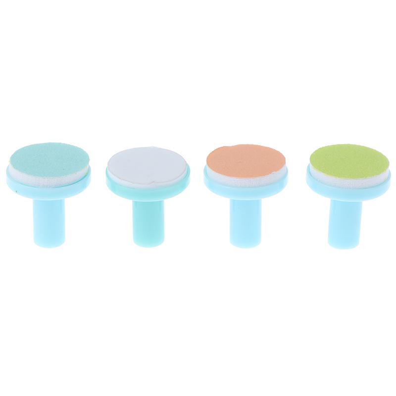 4Pc Refills Baby Nail Trimmer Replacement Grinding Heads Nail Polisher Nail File