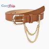 Pin Buckle Inlaid Short Chain Belt Jeans Decorative Clothing Belt Women