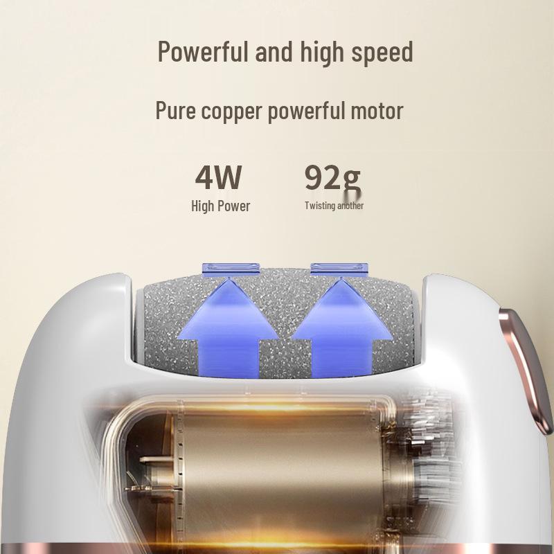 Rechargeable Automatic Foot Grinder: Removes Calluses & Dead Skin for Smooth Feet