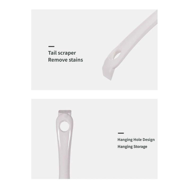 Heavy Duty Grill Cleaning Brush With Ergonomic Handle And Scraper For Barbecue Grill And Kitchen