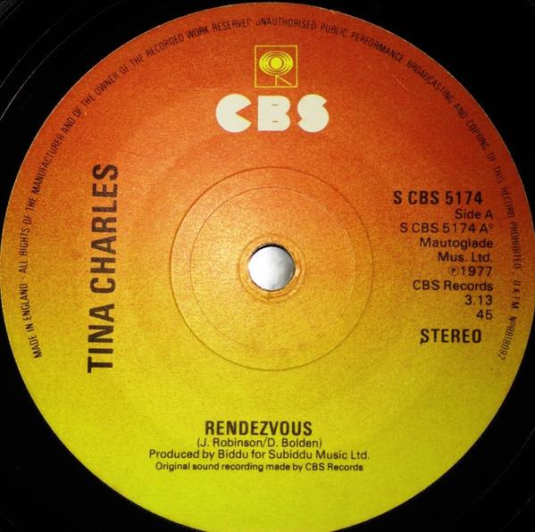 

7inch Record TINA CHARLES - Rendezvous SCBS5174 CBS 1954 Japan Pop Used