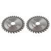 2Pcs 4x30T Circular Saw Blade Woodworking Cutting Disc for Carpentry Home Improvement 105mm