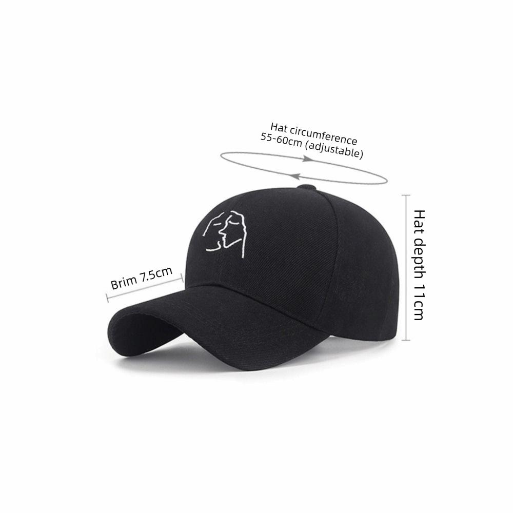 Casual Adjustable Baseball Cap UV Protection Versatile Sunscreen Hats Breathable Bonnet for Spring Summer
