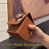 Large Capacity Photo Display Organizer Flip Cover Game Cards Storage Box  Birthday Gift