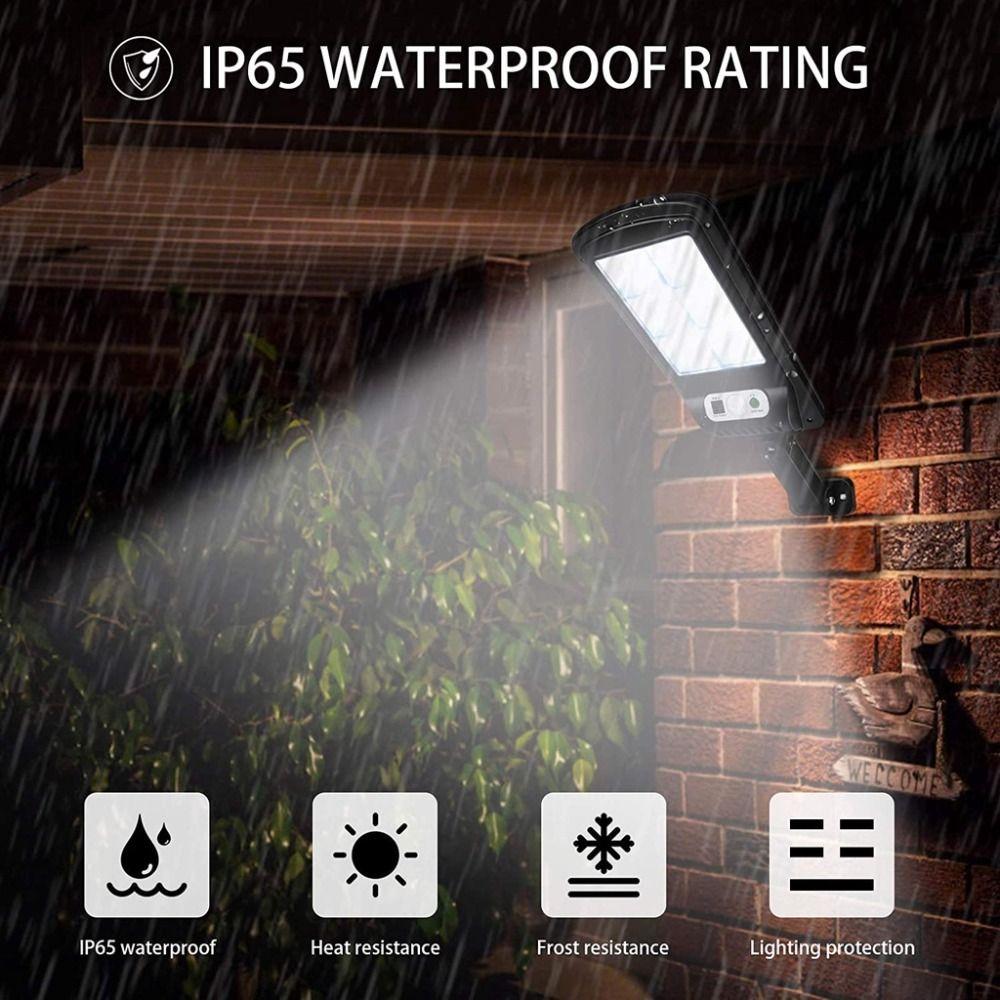 Solar Powered Wall Light Waterproof Security Wall Lighting Yard Solar Street Light  Outdoor