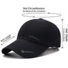 Schnelltrocknende Baseballkappe Leichte Atmungsaktive Dad Hat Sommer Sportkappe Strapback Hut Laufkappe Golfkappen