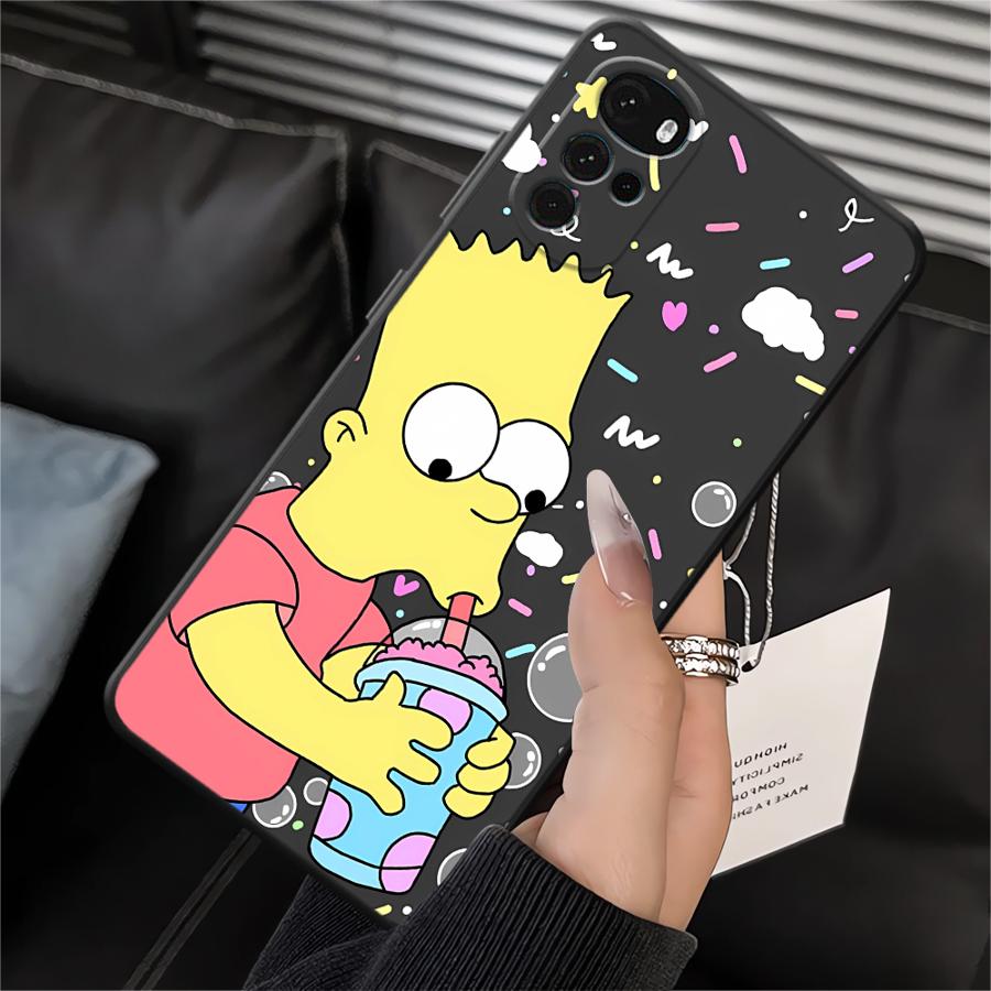 

Cartoon The S-simpsons Case for Motorola Moto G60s G50 G32 G52 G22 Edge40 G53 G30 G51 G73 Edge 20 Pro 30 Lite G71 Phone Cover Motorola Moto G30