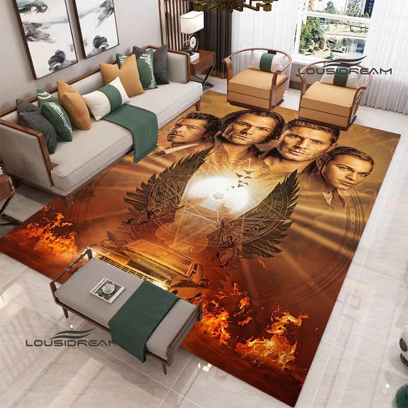 Supernatural Join the Hunt printed carpet Non-slip carpet outdoor carpets area rug bedroom decor rug for bedroom birthday gift