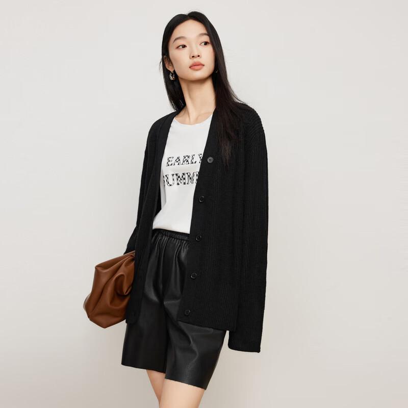 Elva' Island Women's Long Sleeve Knit Cardigan