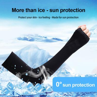 2 páry návleků na paže s ochranou proti UV záření, jednobarevné, vysoce elastické, super měkké, prodyšné, absorbující pot, rychleschnoucí návleky na paže pro outdoorové sporty