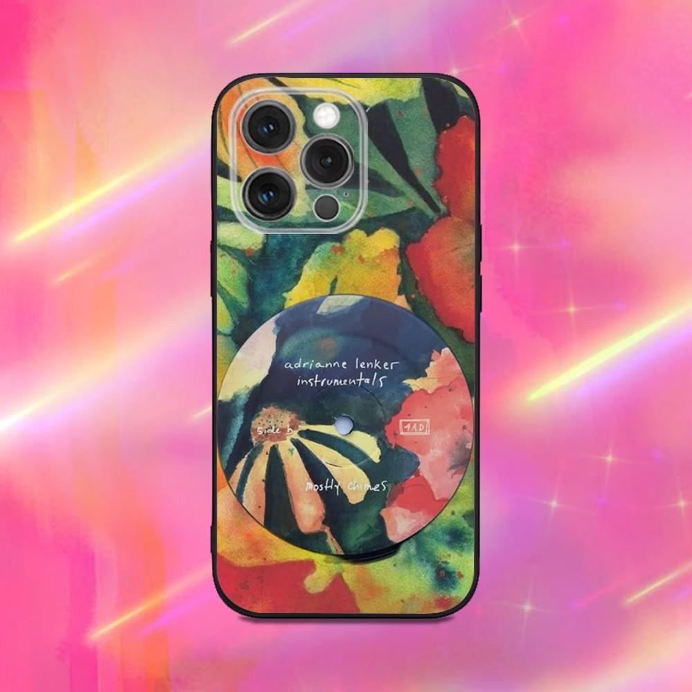 

A-Adrianne L-Lenker Songs Phone Case For iPhone 16,15,14,13,12,11,Pro,Max,Plus,X,XS,XR,SE,8,7,Mini,Soft Silicone Black Case iPhone15plus