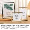 4/6/7/8/10 Inch Metal Photo Frame Multi-purpose Rectangle Acrylic Screen Picture Holder Gold Black Picture Frame Photo Display