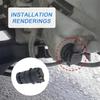 Efficient Replacement Windshield Washer Pump Motor Corrosion Resistant 060210-4990 76806SJCA01 06021-5130 89521007001