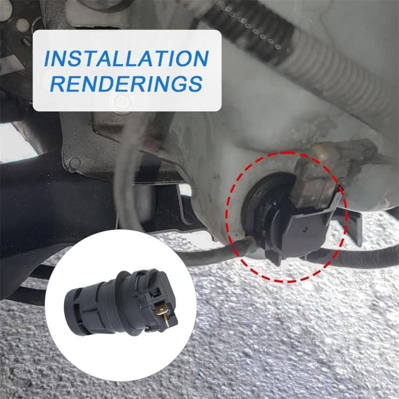 Efficient Replacement Windshield Washer Pump Motor Corrosion Resistant 060210-4990 76806SJCA01 06021-5130 89521007001