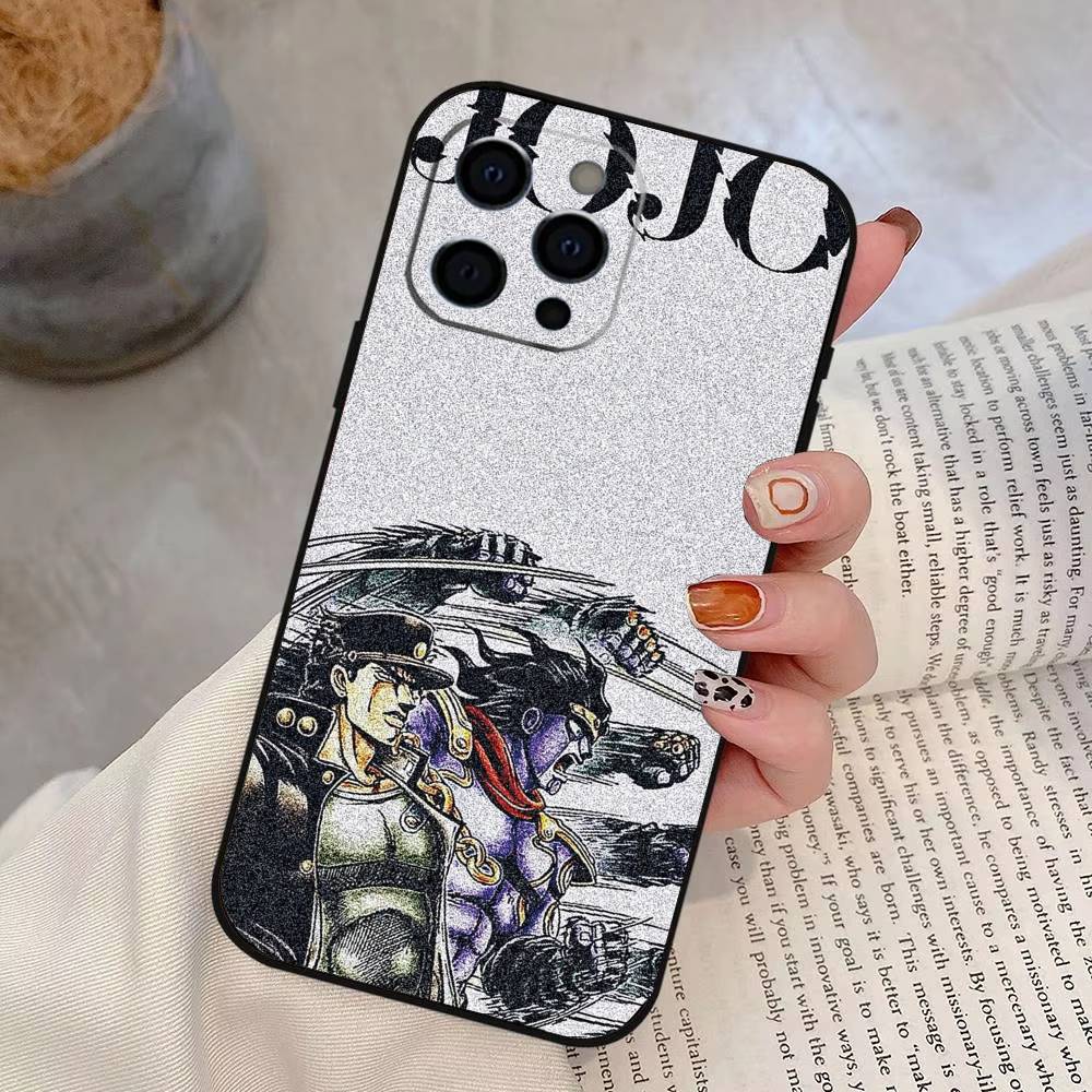 JoJo's Bizarre Adventure Custodia per Telefono Silicone Morbido Per IPhone 17 16 15 14 13 12 11 X XR Plus Pro Max Plus