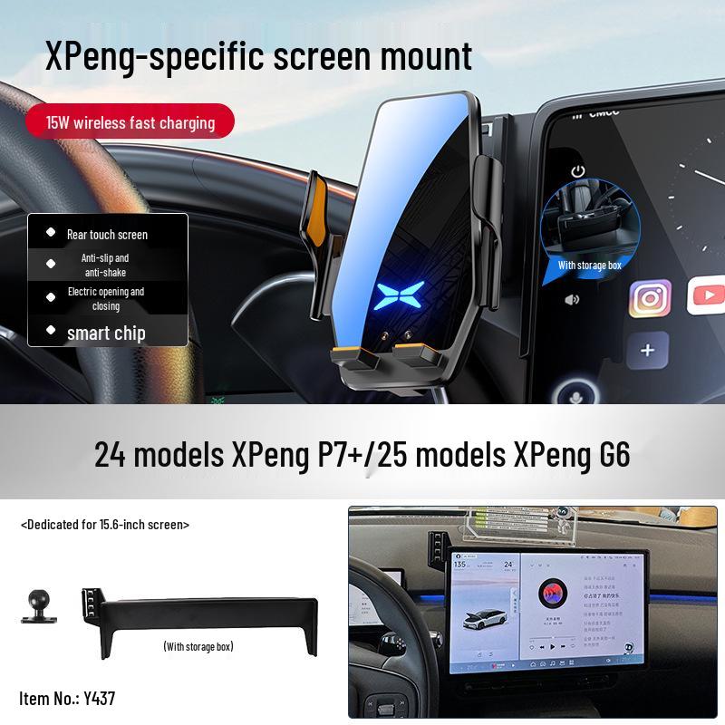 XPeng Car Phone Holder: Compatible with P7+, P5, M03, G6, G9, X9, G3i Models for Navigation