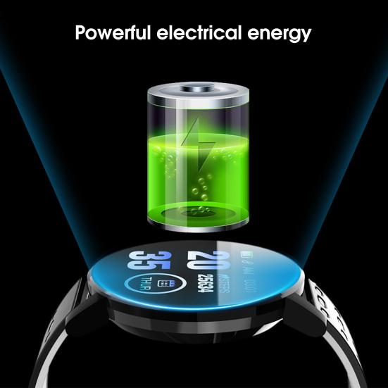 Chytré hodinky 119 Plus Multifunkční monitorování zdraví Vodotěsné Módní Sportovní Monitor srdečního tepu Chytré hodinky pro běh